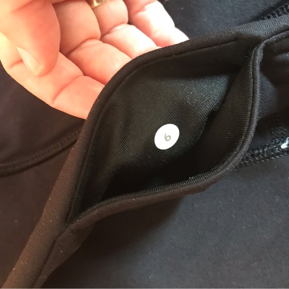 Lululemon Athletica Purple and Black Leggings, EUC, 6 - Picture 10 of 12